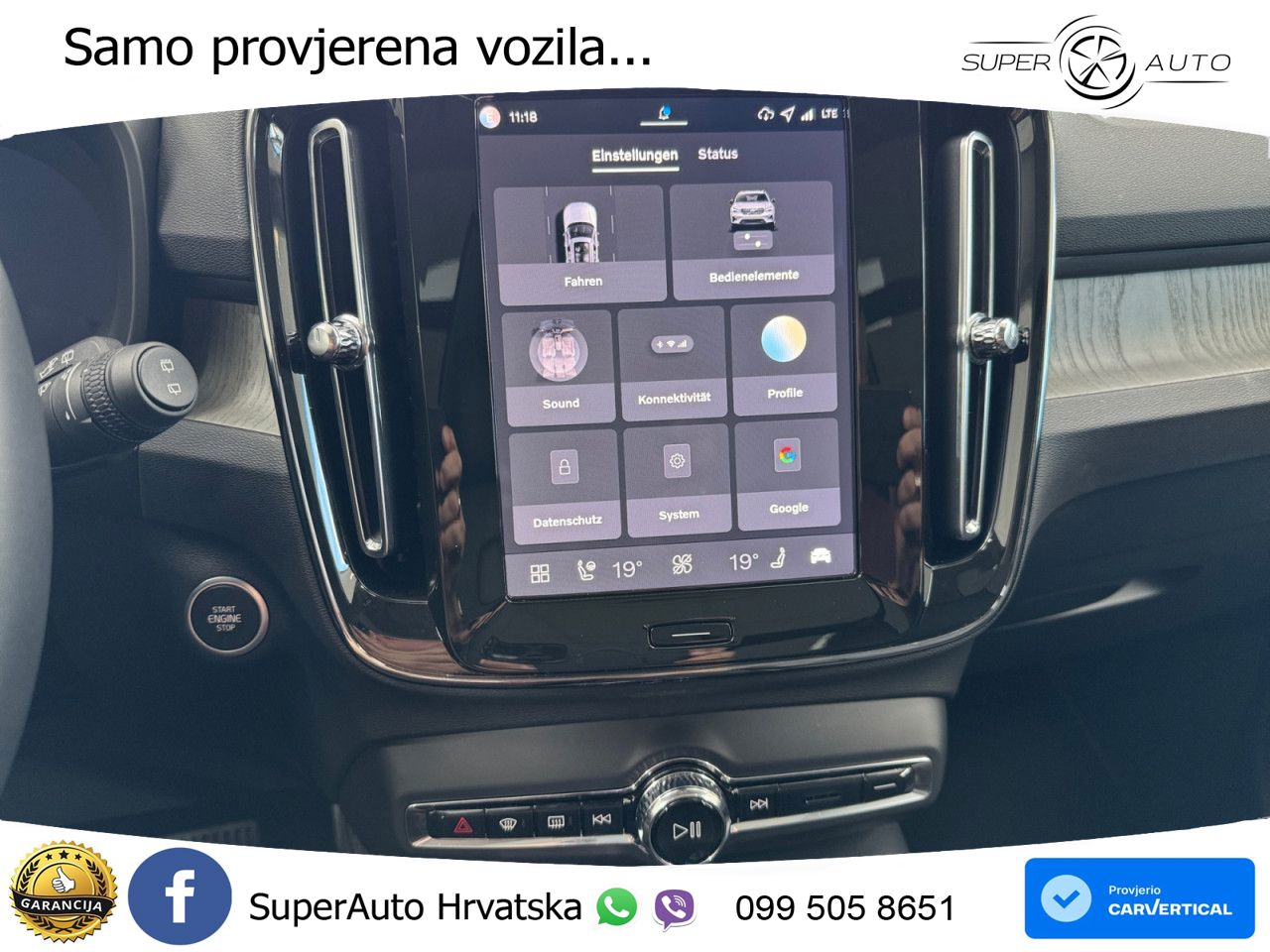 Volvo XC40 2.0 B3 163 KS Automatic ACC+GR SJED+360+PANO