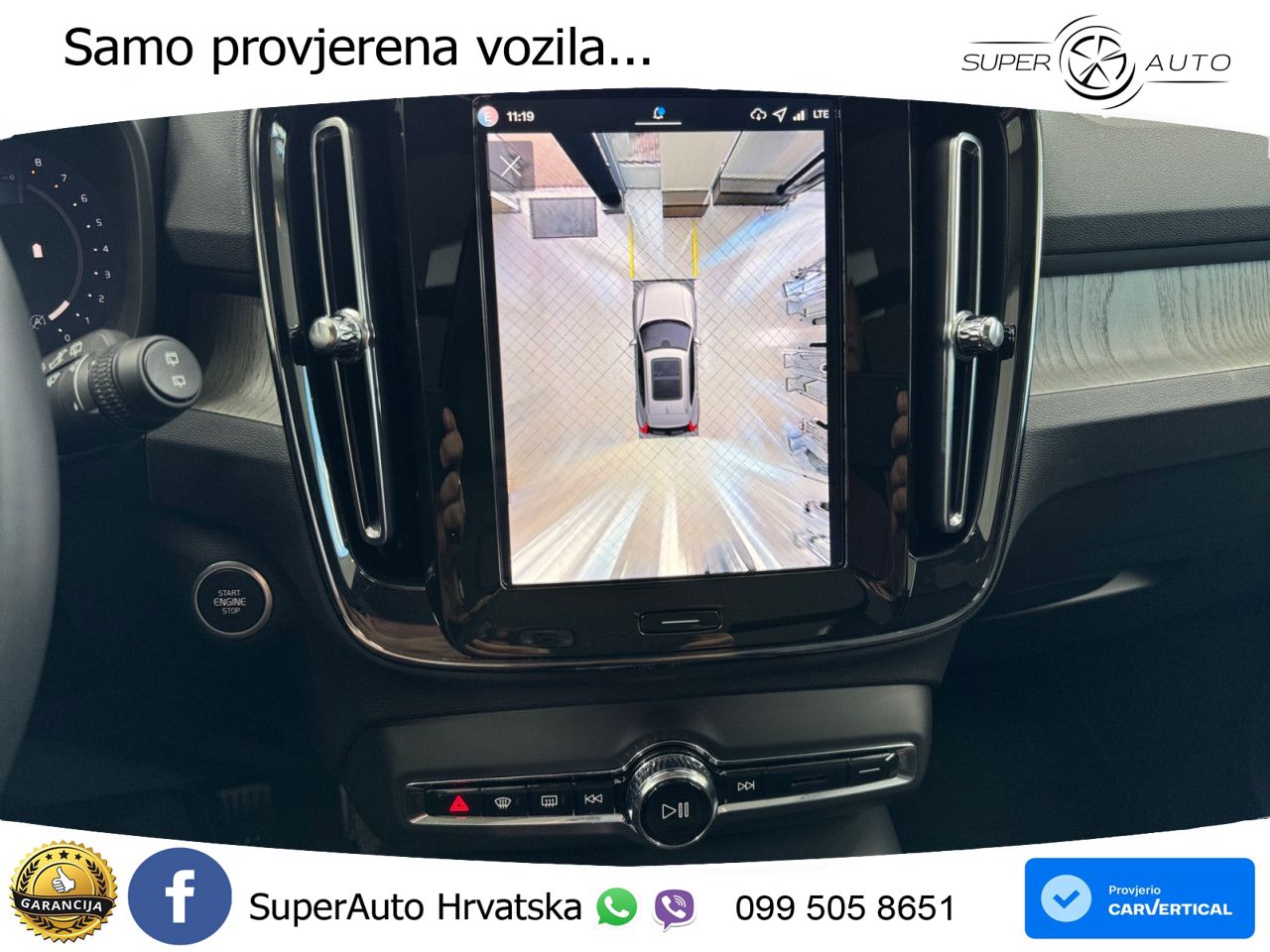 Volvo XC40 2.0 B3 163 KS Automatic ACC+GR SJED+360+PANO