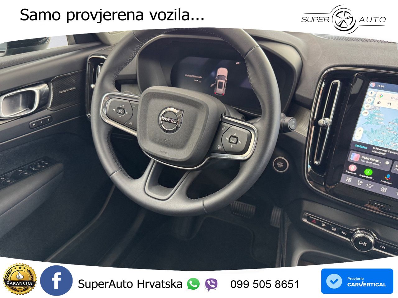 Volvo XC40 2.0 B3 163 KS Automatic ACC+GR SJED+360+PANO