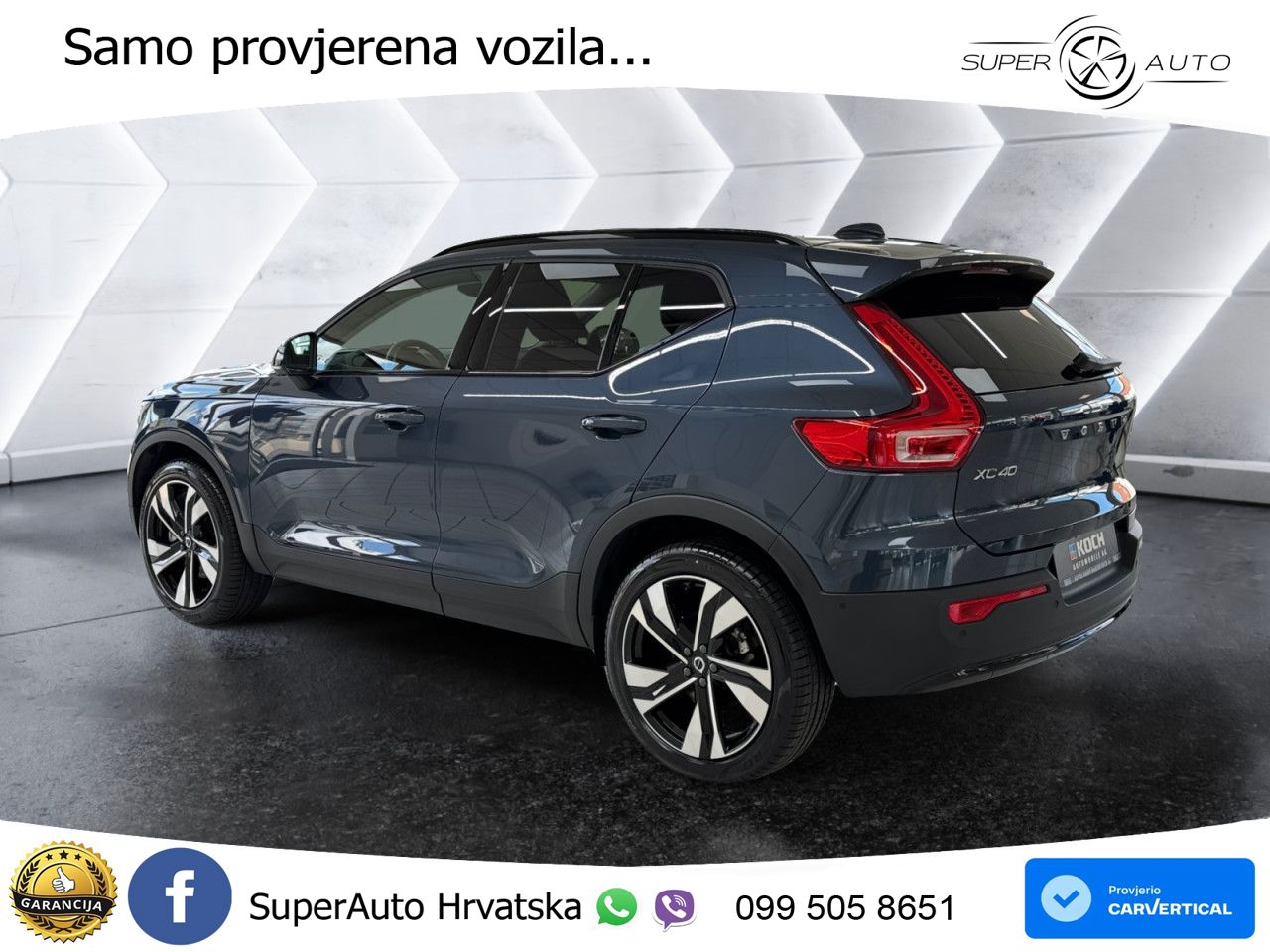 Volvo XC40 2.0 B3 163 KS Automatic ACC+GR SJED+360+PANO