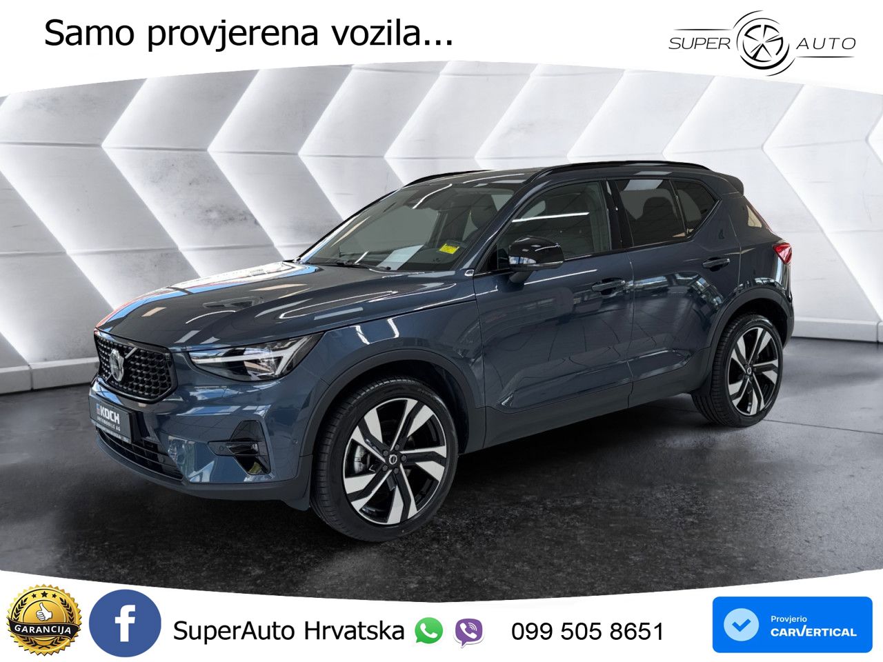 Volvo XC40 2.0 B3 163 KS Automatic ACC+GR SJED+360+PANO
