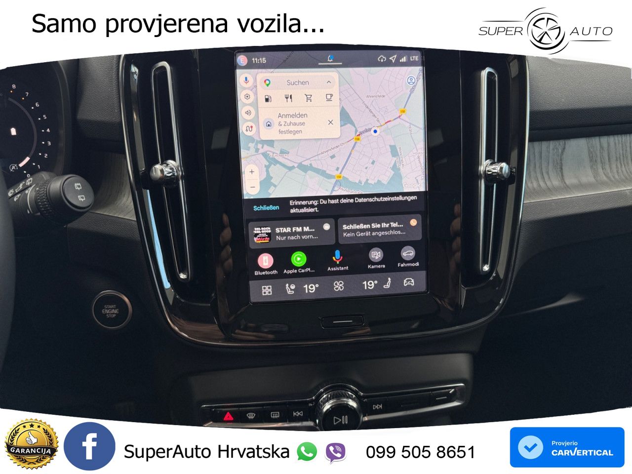 Volvo XC40 2.0 B3 163 KS Automatic ACC+GR SJED+360+PANO