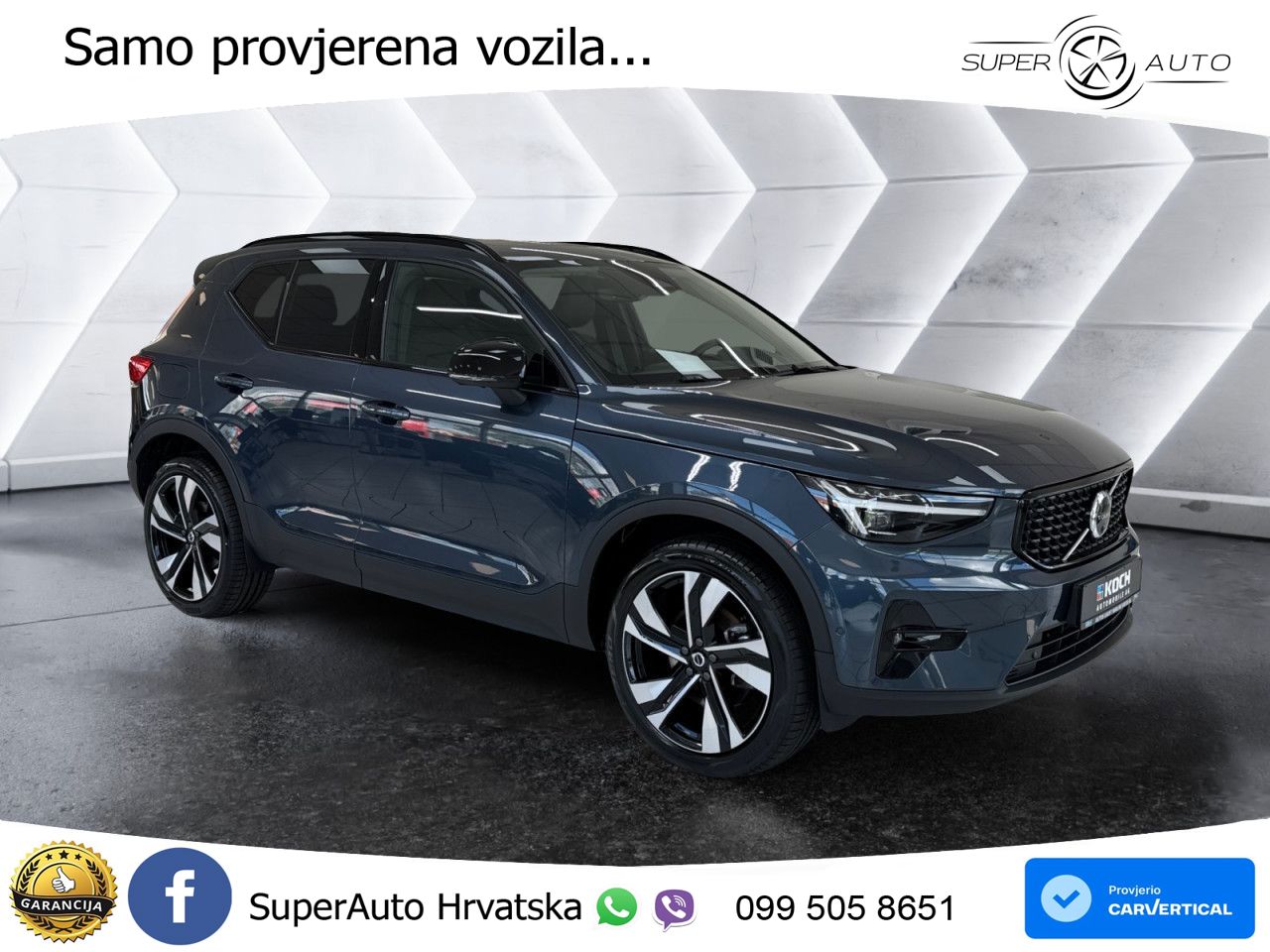 Volvo XC40 2.0 B3 163 KS Automatic ACC+GR SJED+360+PANO