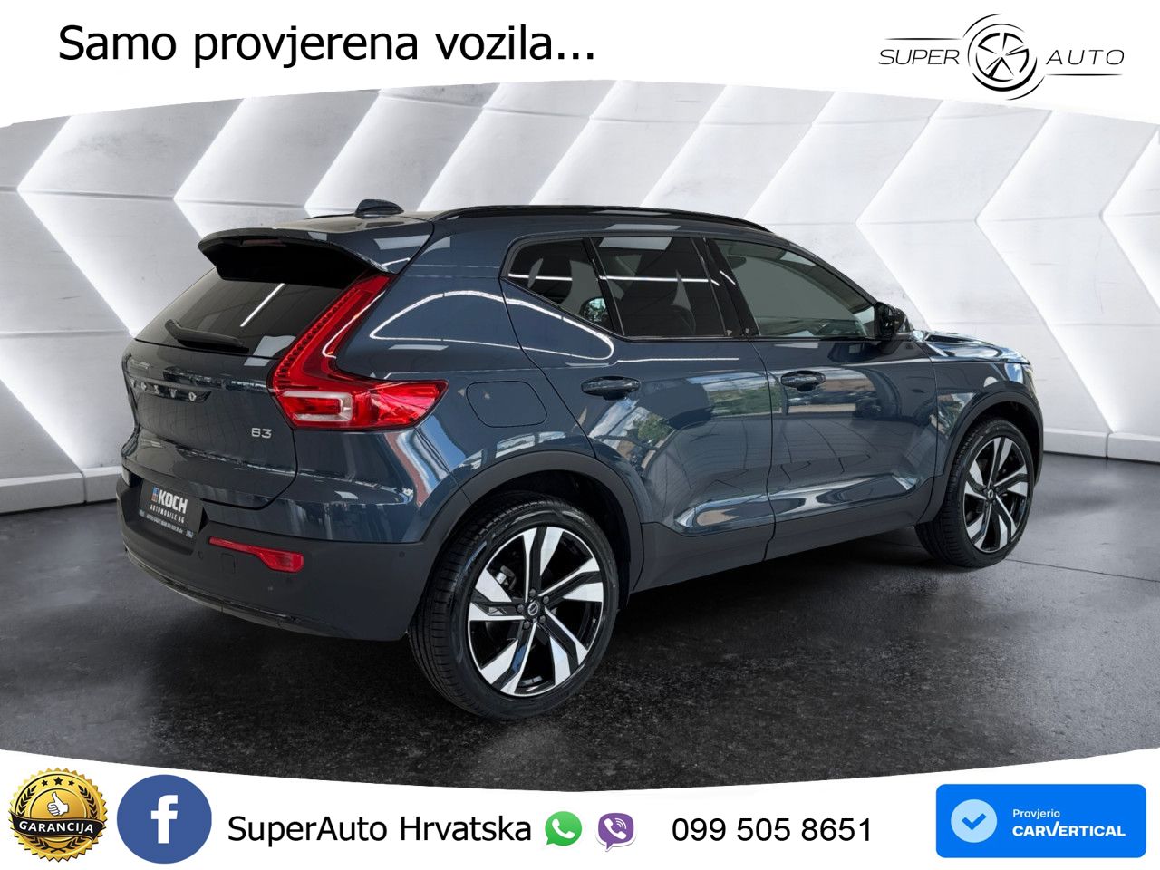 Volvo XC40 2.0 B3 163 KS Automatic ACC+GR SJED+360+PANO