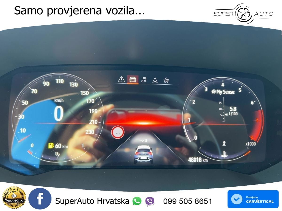 Renault Captur 1.3 TCe (140 KS) Techno LED+GR SJED+ACC