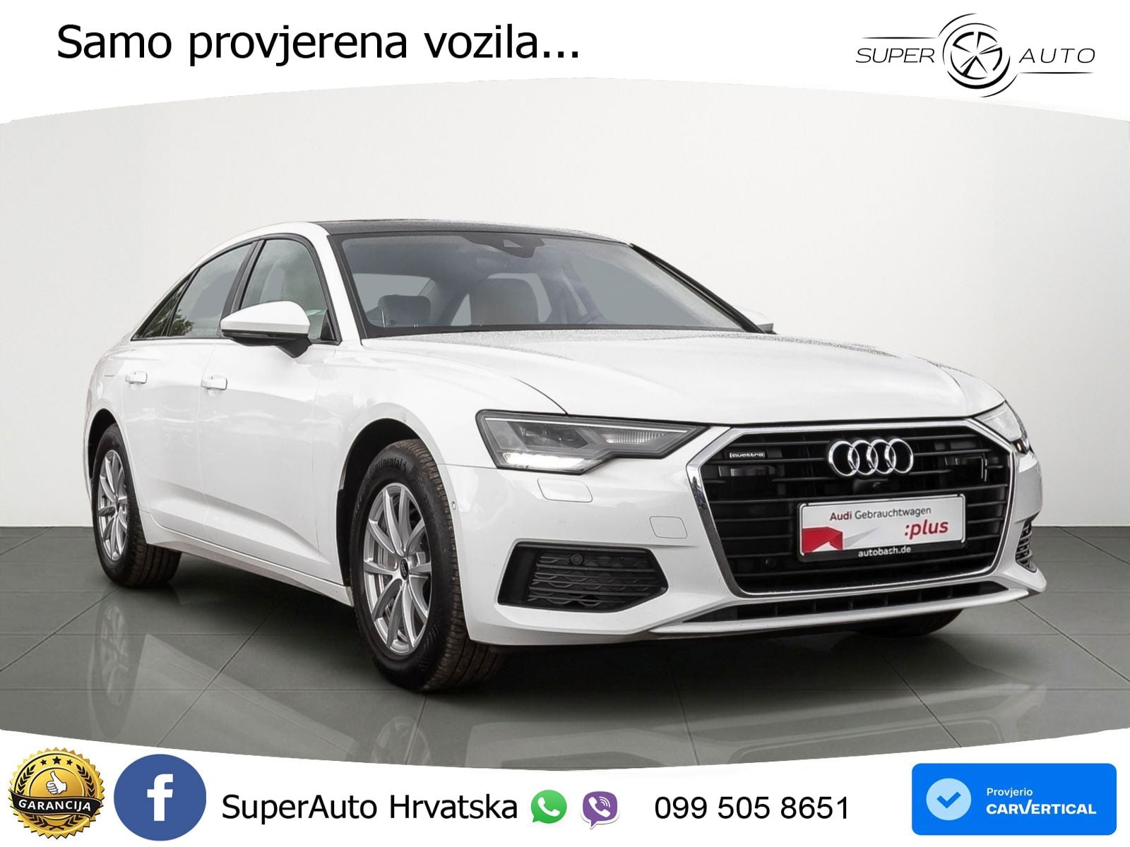 Audi A6 45 TDI V6 (245 KS) quattro ultra S tronic LED+GR SJED+ACC