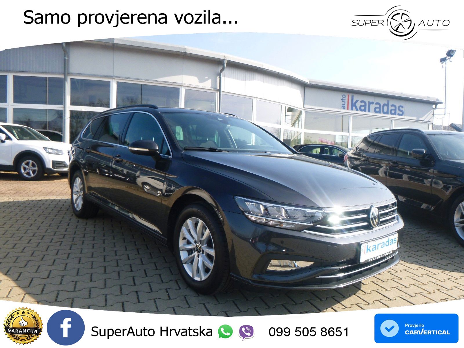 Volkswagen Passat Variant 2.0 TDI (150 KS) DSG Business LED+GR SJED+ACC