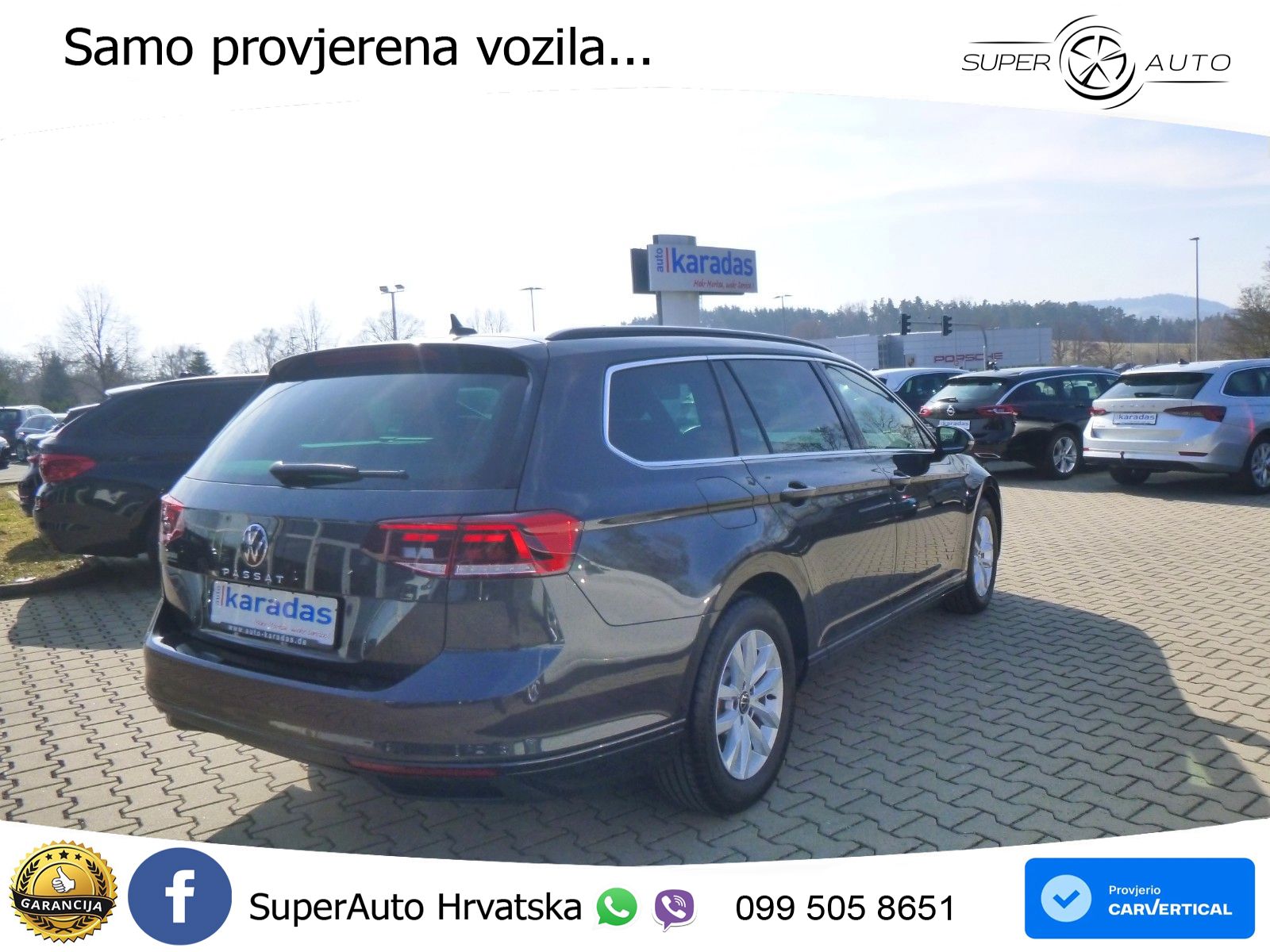 Volkswagen Passat Variant 2.0 TDI (150 KS) DSG Business LED+GR SJED+ACC
