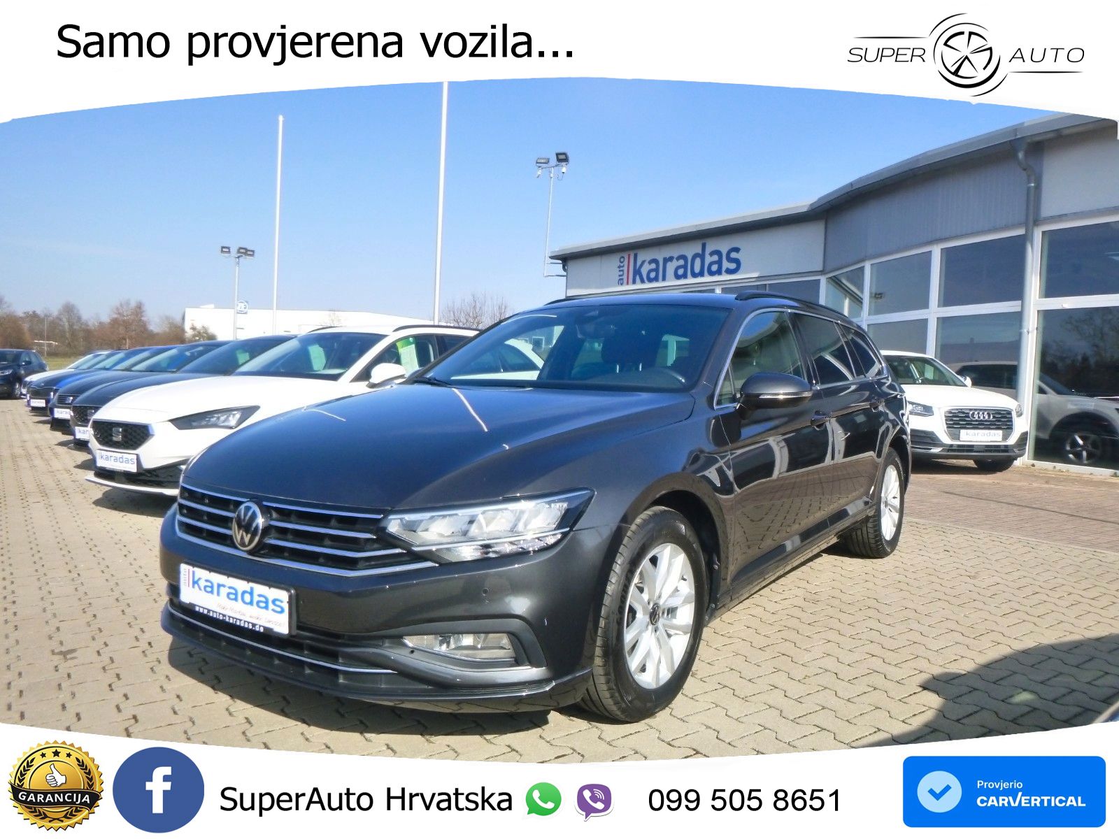 Volkswagen Passat Variant 2.0 TDI (150 KS) DSG Business LED+GR SJED+ACC