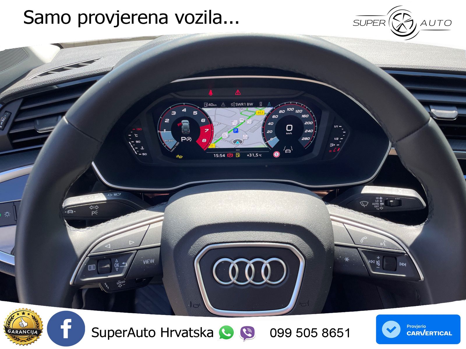 Audi Q3 1.5 TFSI (150 KS) S tronic advanced LED+GR SJED+ACC