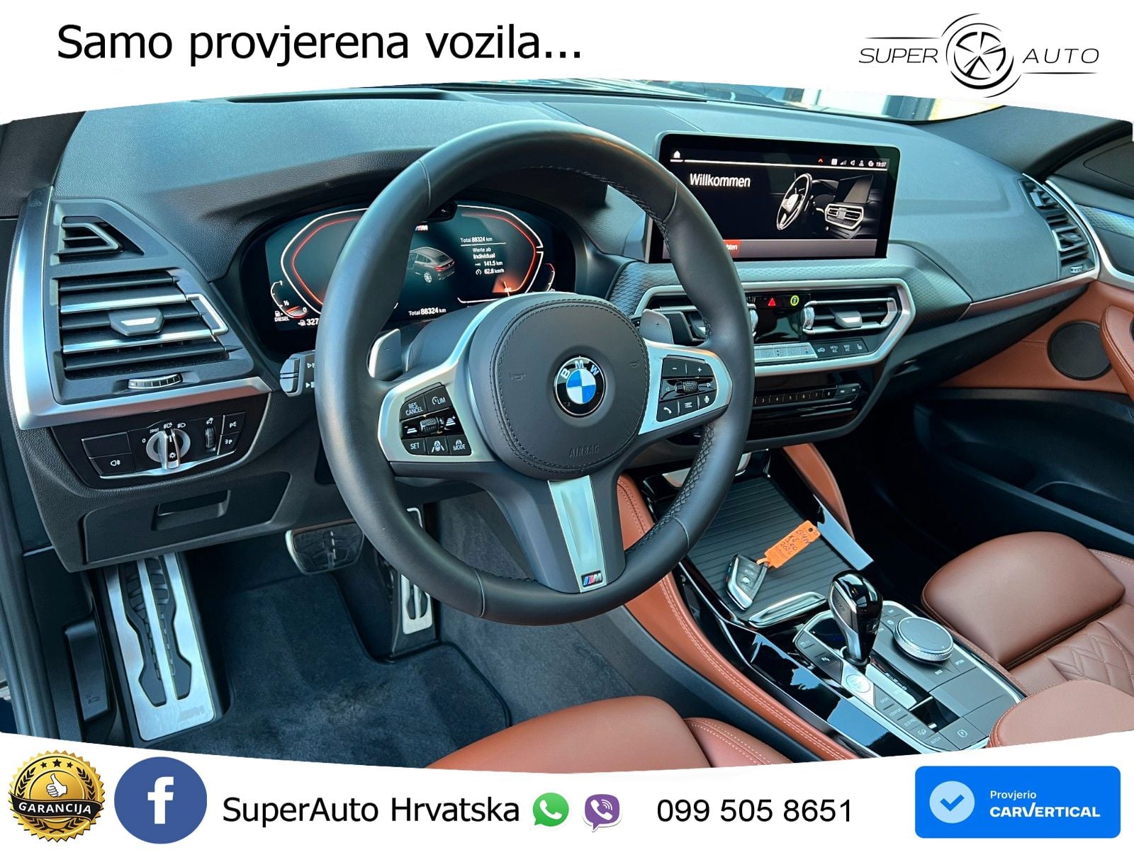 BMW X4 30d (286 KS) xDrive Steptronic M Sport ZRAČNI+ACC+GR SJED+KAM+PANO