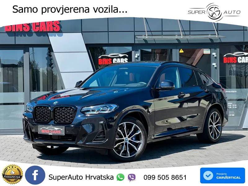 BMW X4 30d (286 KS) xDrive Steptronic M Sport ZRAČNI+ACC+GR SJED+KAM+PANO