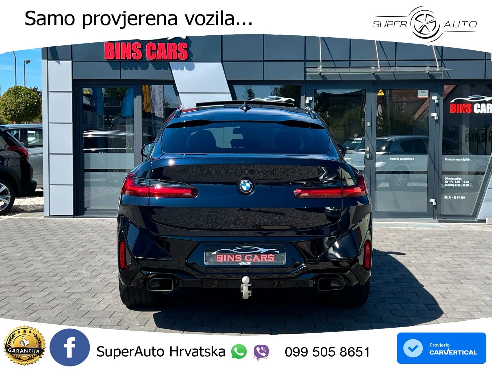 BMW X4 30d (286 KS) xDrive Steptronic M Sport ZRAČNI+ACC+GR SJED+KAM+PANO