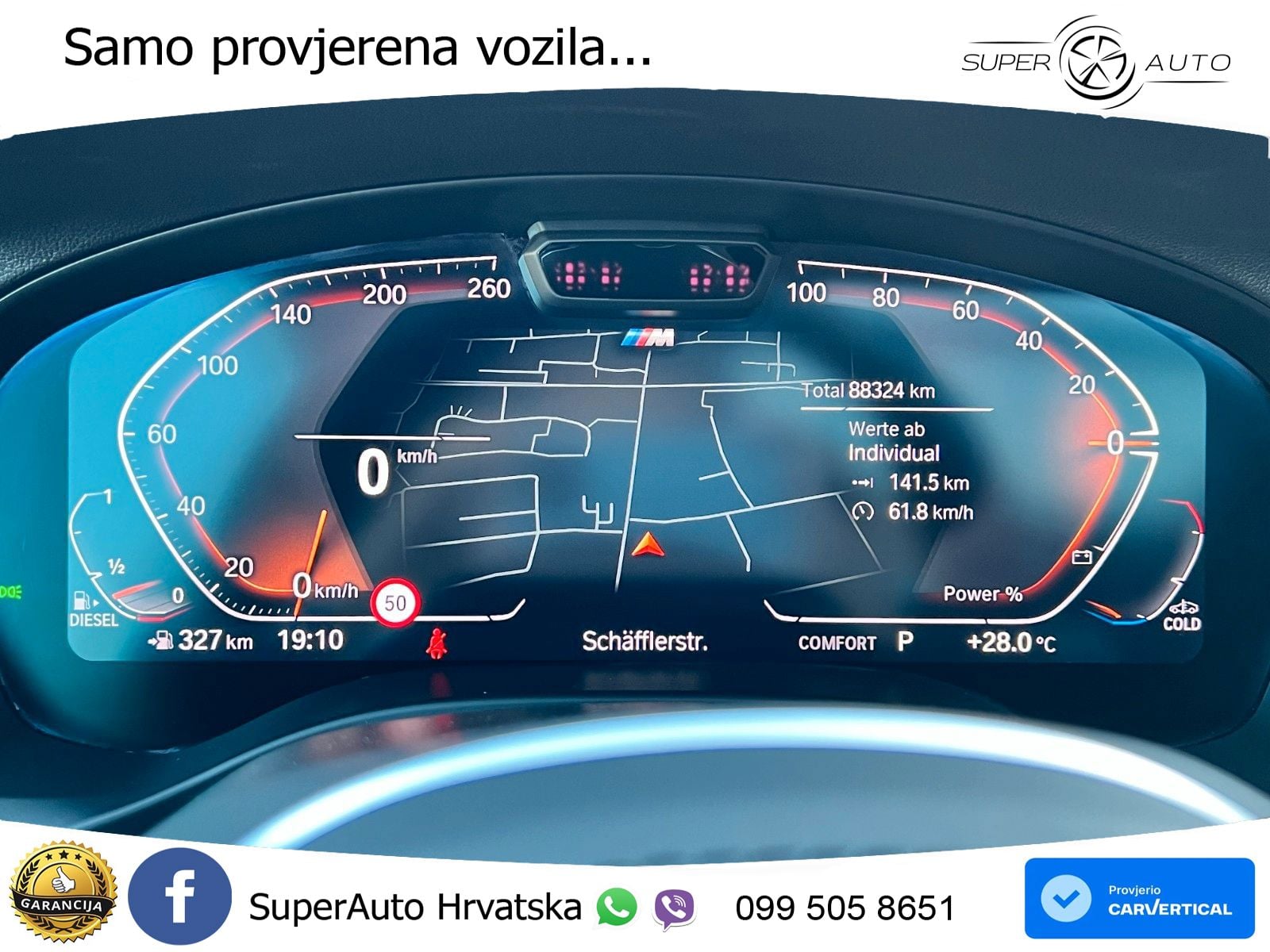 BMW X4 30d (286 KS) xDrive Steptronic M Sport ZRAČNI+ACC+GR SJED+KAM+PANO