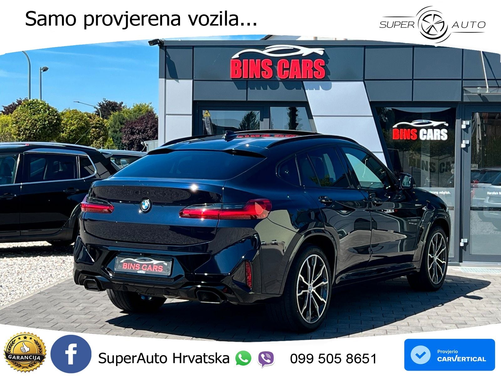 BMW X4 30d (286 KS) xDrive Steptronic M Sport ZRAČNI+ACC+GR SJED+KAM+PANO