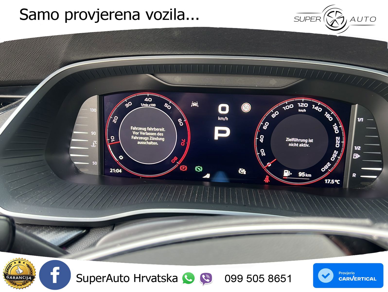 Škoda Octavia Combi RS 2.0 TSI (265 KS) DSG MATRIX+GR SJED+KAM