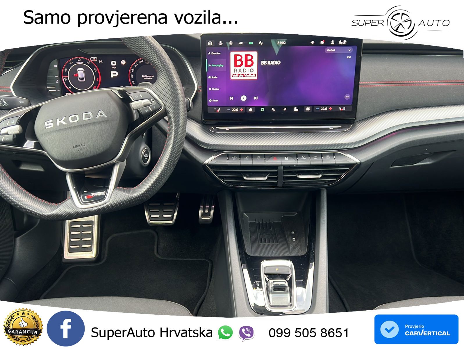 Škoda Octavia Combi RS 2.0 TSI (265 KS) DSG MATRIX+GR SJED+KAM