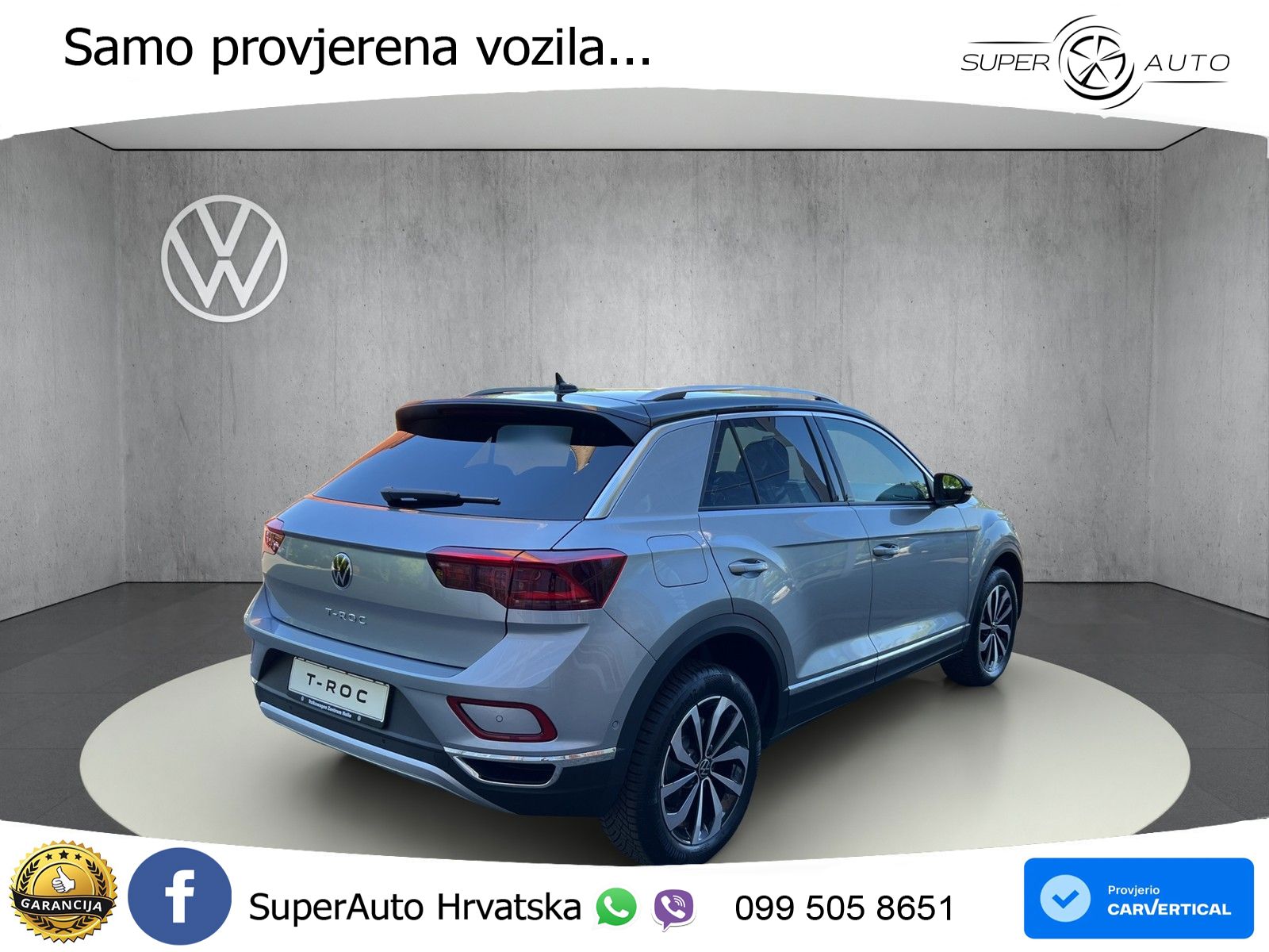 Volkswagen T-Roc 1.5 TSI (150 KS) DSG LED+GR SJED+ACC