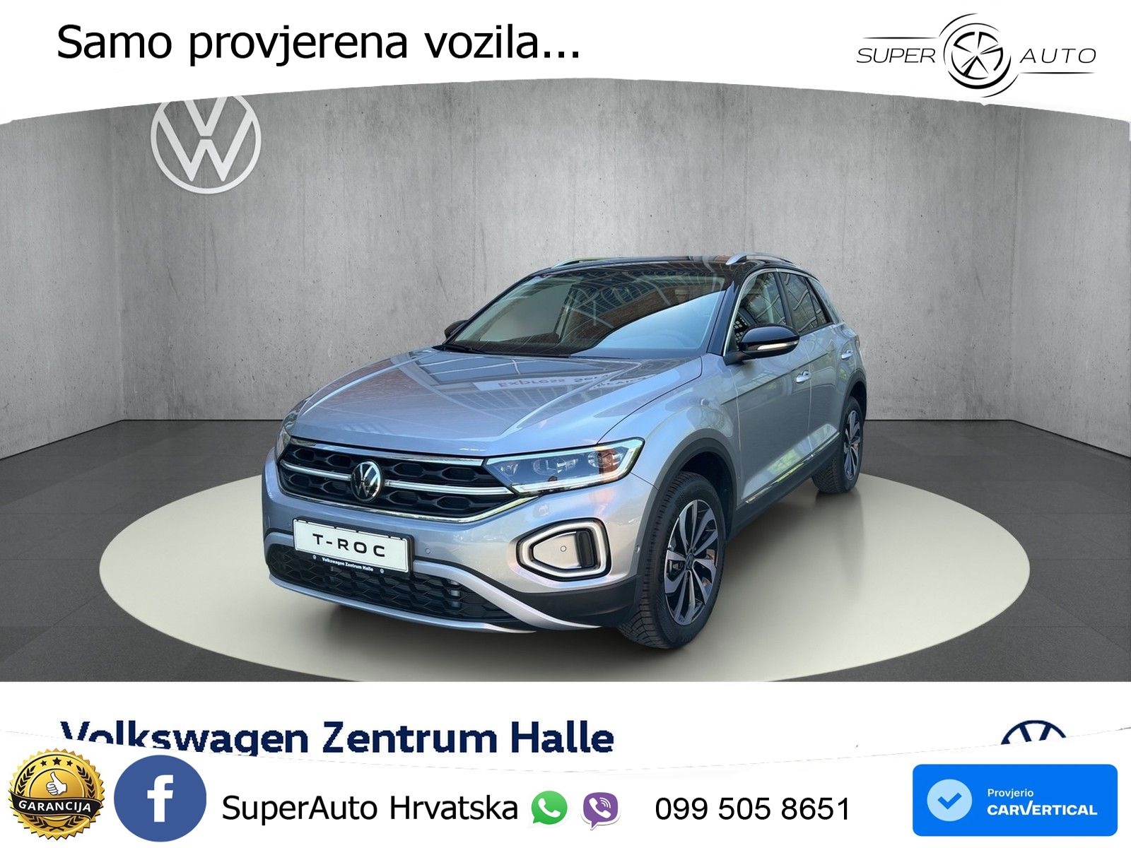 Volkswagen T-Roc 1.5 TSI (150 KS) DSG LED+GR SJED+ACC