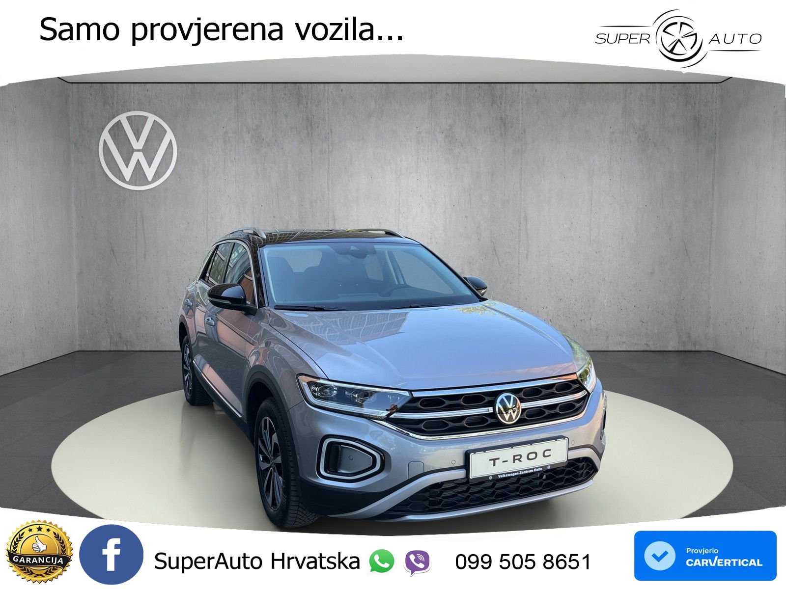 Volkswagen T-Roc 1.5 TSI (150 KS) DSG LED+GR SJED+ACC