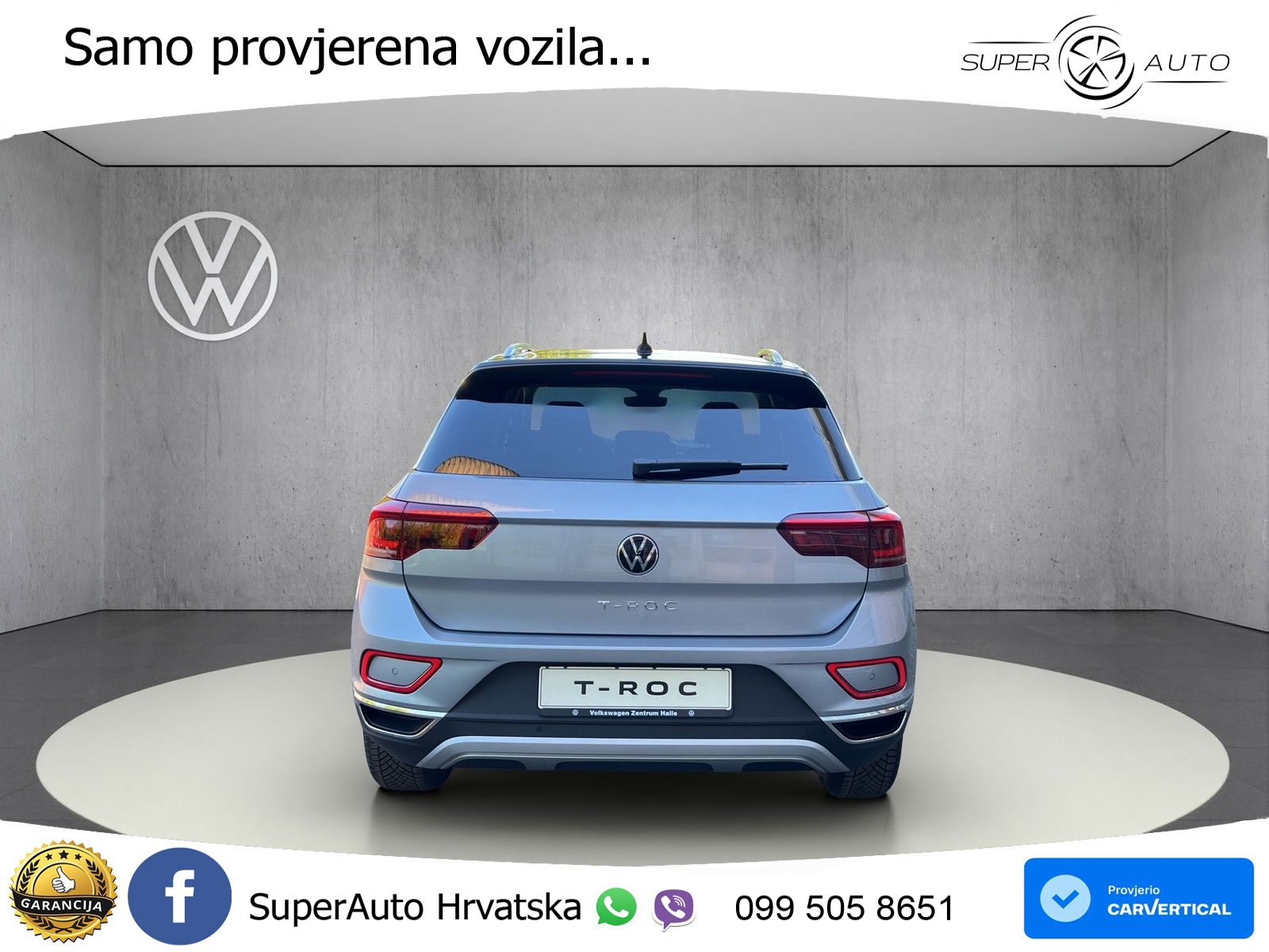 Volkswagen T-Roc 1.5 TSI (150 KS) DSG LED+GR SJED+ACC