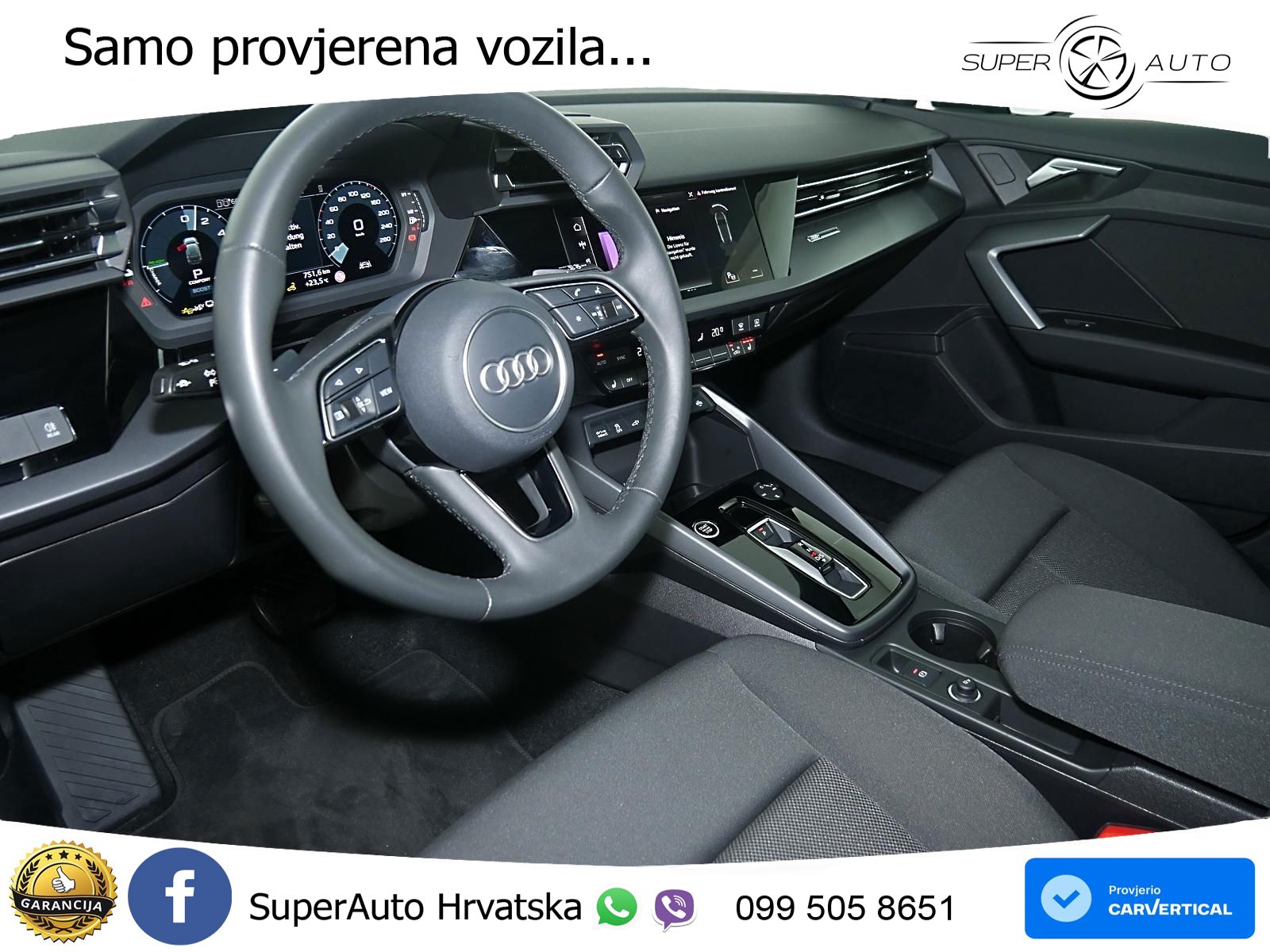 Audi A3 Sportback 40 TFSI e (204 KS) Plug-in Hybrid S tronic