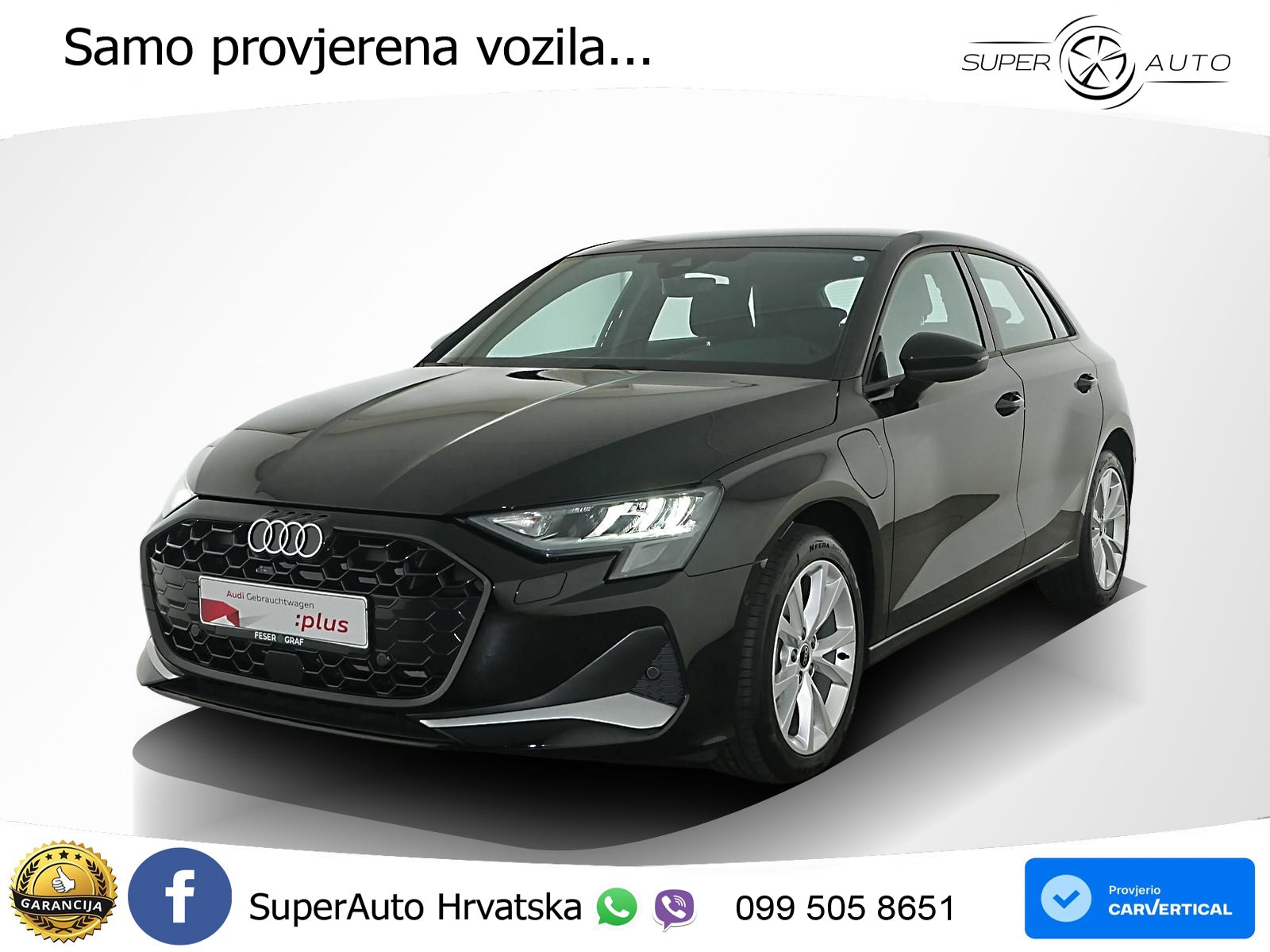 Audi A3 Sportback 40 TFSI e (204 KS) Plug-in Hybrid S tronic