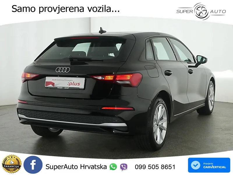 Audi A3 Sportback 40 TFSI e (204 KS) Plug-in Hybrid S tronic