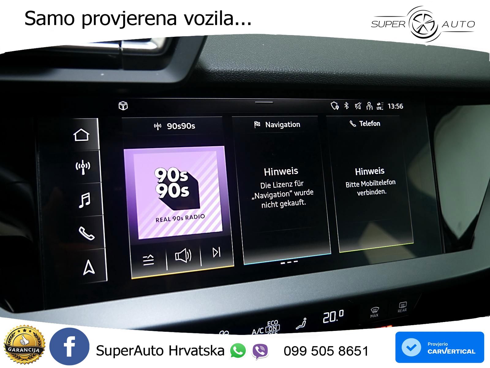 Audi A3 Sportback 40 TFSI e (204 KS) Plug-in Hybrid S tronic