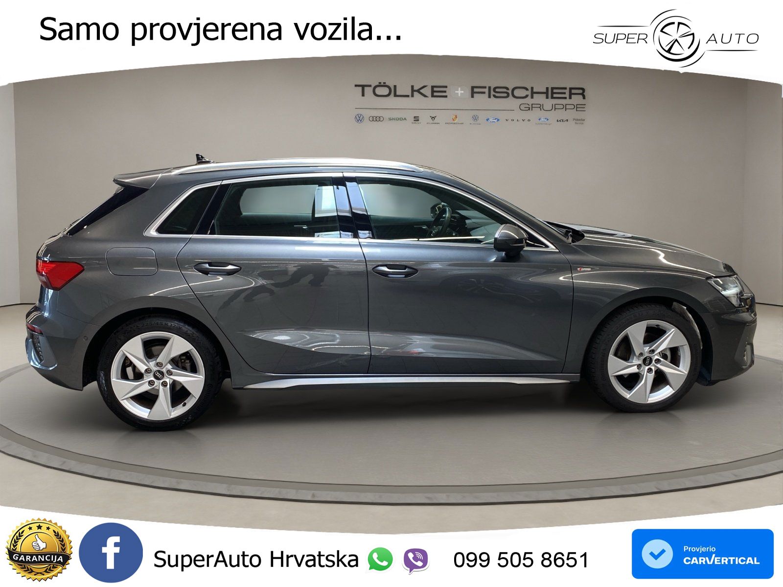 Audi A3 35 TDI (150 KS) S tronic S line LED+GR SJED+ACC