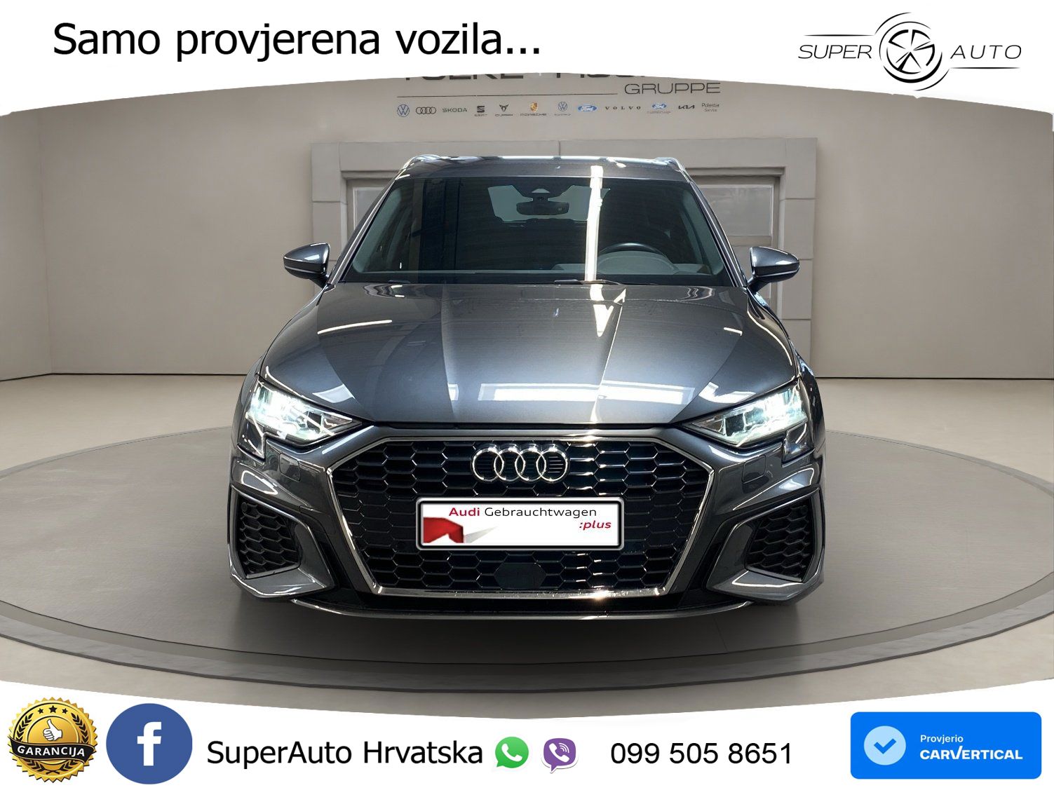 Audi A3 35 TDI (150 KS) S tronic S line LED+GR SJED+ACC