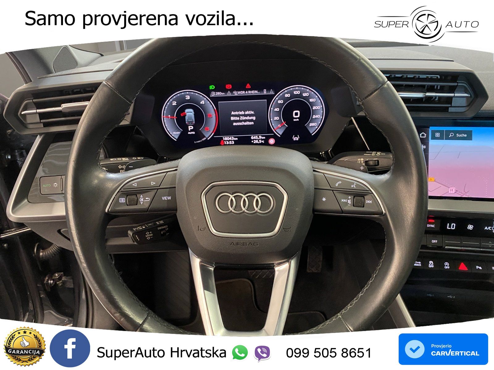 Audi A3 35 TDI (150 KS) S tronic S line LED+GR SJED+ACC