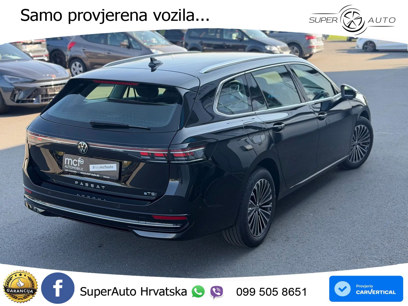Volkswagen Passat Variant 1.5 eTSI (150 KS) DSG Elegance LED+GR SJED+ACC