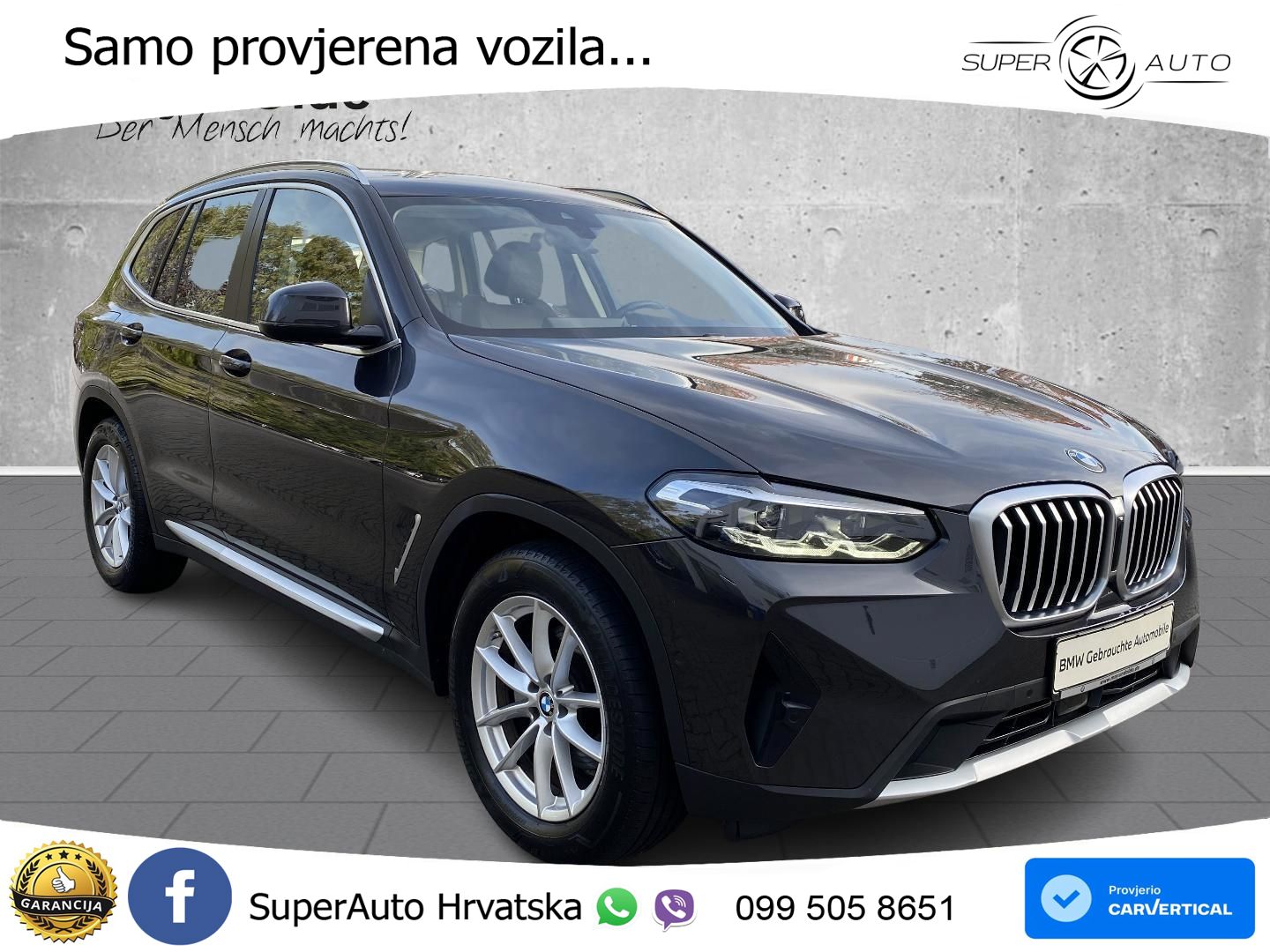 BMW X3 20d xDrive Steptronic LED+GR SJED+ACC