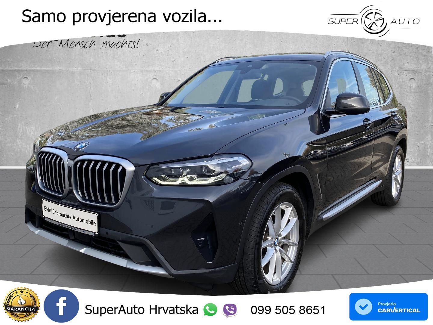 BMW X3 20d xDrive Steptronic LED+GR SJED+ACC