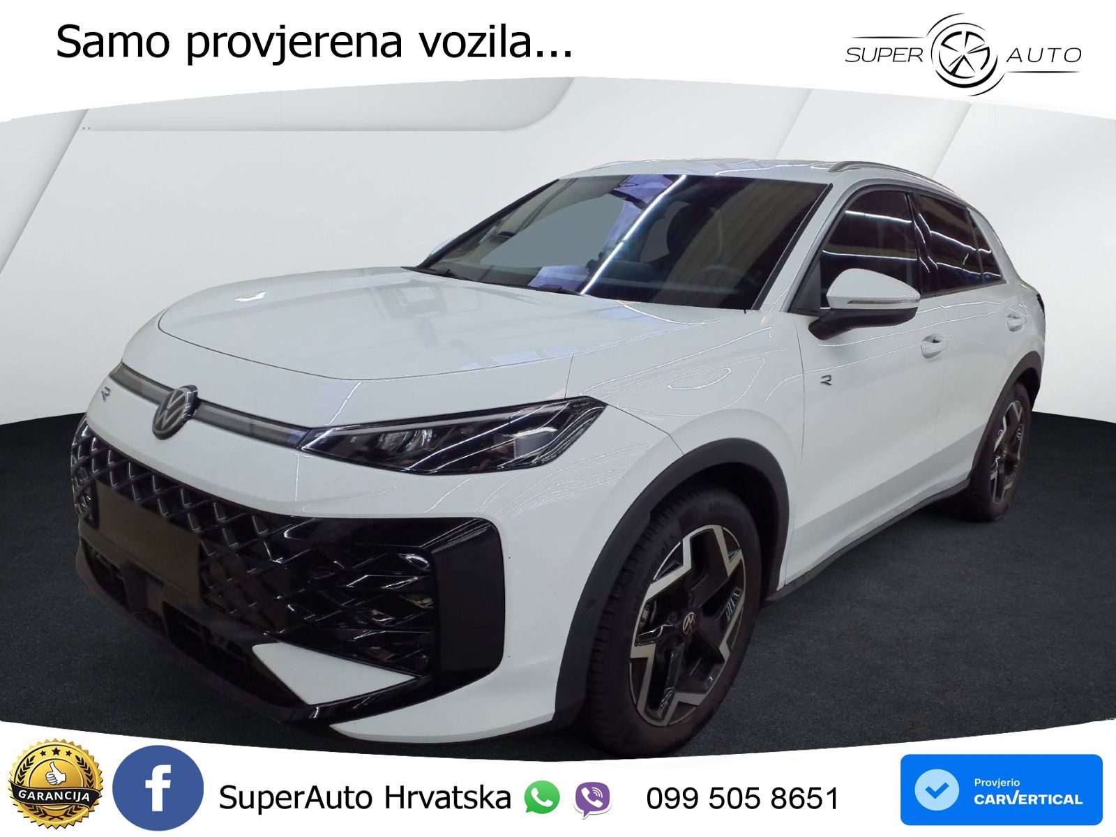 Volkswagen T-Roc 1.5 eTSI (150 KS)  DSG R-Line LED+GR SJED+ACC