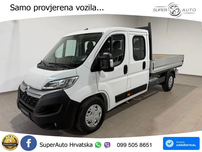 Citroën Jumper 35 Pritsche-Doka (7-Si.),L3,Klima,AHK 140 KS