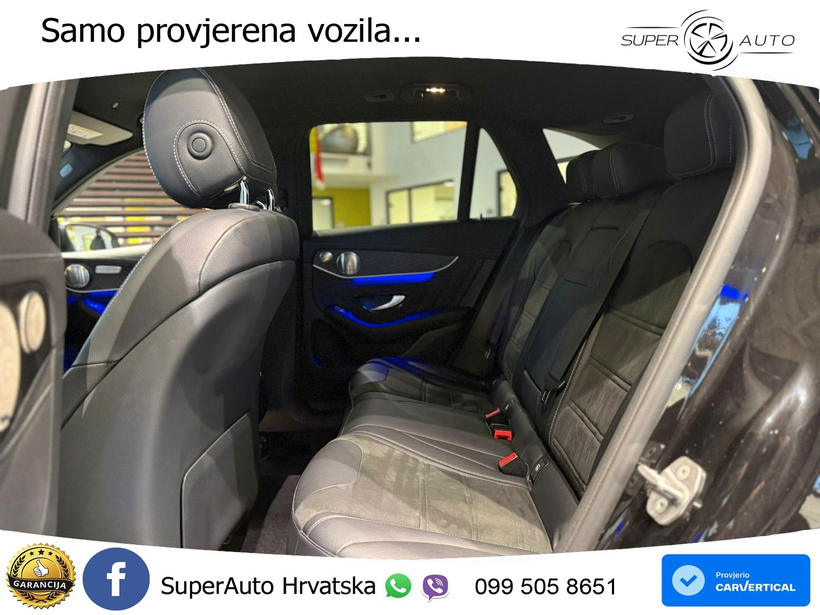 Mercedes AMG GLC 63 V8 (476 KS) 4MATIC+ MCT LED+GR SJED+ACC