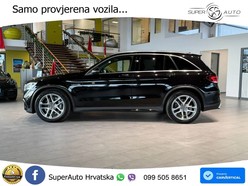 Mercedes AMG GLC 63 V8 (476 KS) 4MATIC+ MCT LED+GR SJED+ACC