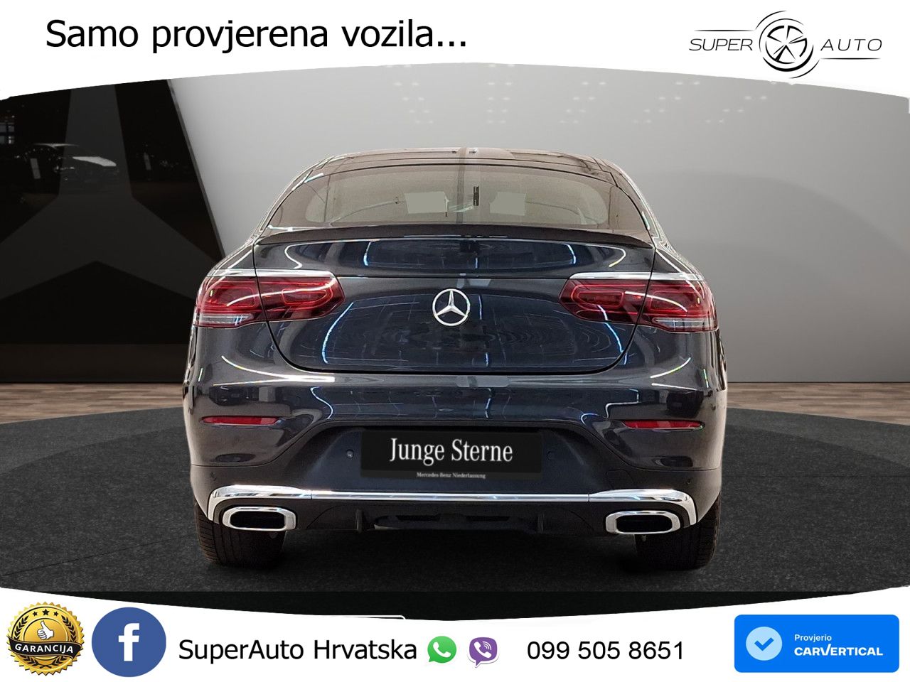 Mercedes GLC Coupe 400d (330 KS) 4MATIC 9G-TRONIC AMG LED+GR SJED+ACC