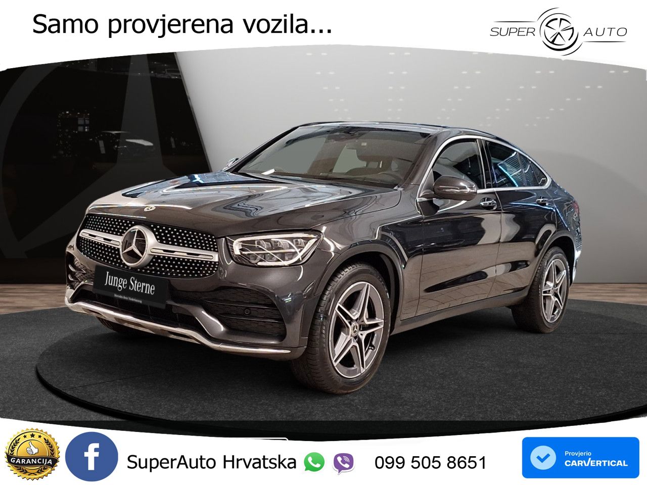 Mercedes GLC Coupe 400d (330 KS) 4MATIC 9G-TRONIC AMG LED+GR SJED+ACC