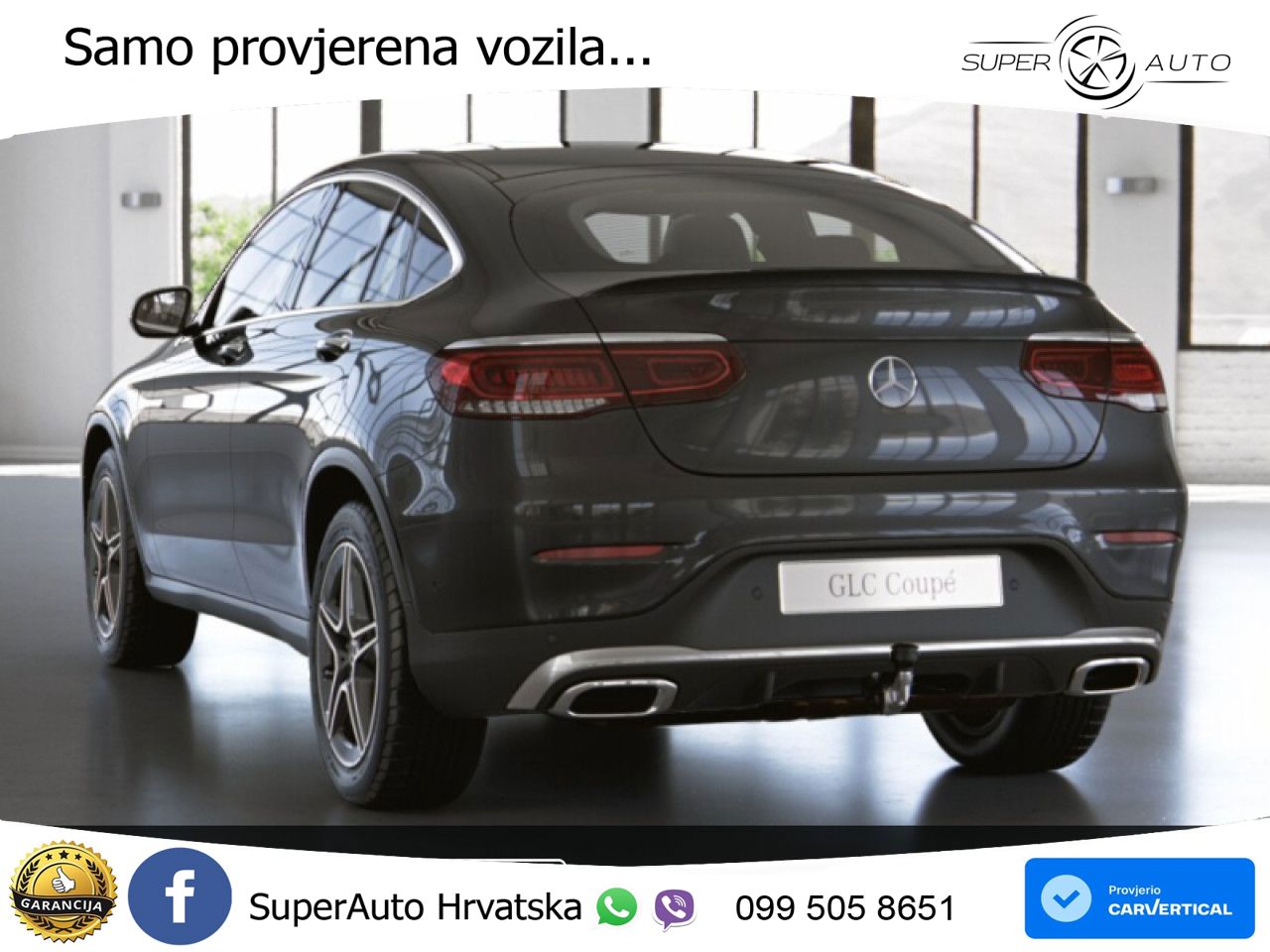 Mercedes GLC Coupe 400d (330 KS) 4MATIC 9G-TRONIC AMG LED+GR SJED+ACC