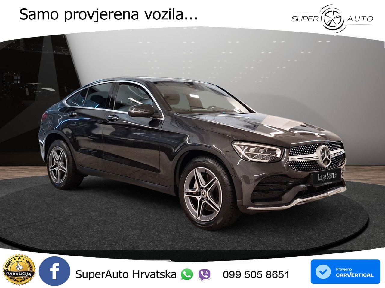 Mercedes GLC Coupe 400d (330 KS) 4MATIC 9G-TRONIC AMG LED+GR SJED+ACC