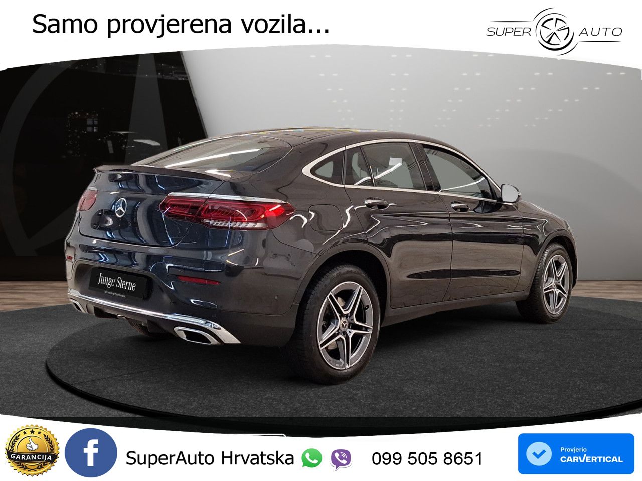 Mercedes GLC Coupe 400d (330 KS) 4MATIC 9G-TRONIC AMG LED+GR SJED+ACC