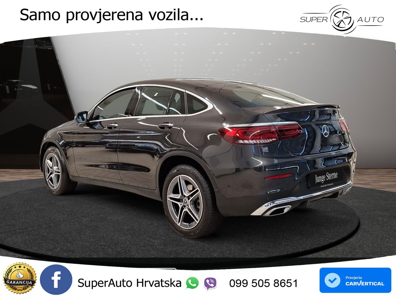 Mercedes GLC Coupe 400d (330 KS) 4MATIC 9G-TRONIC AMG LED+GR SJED+ACC