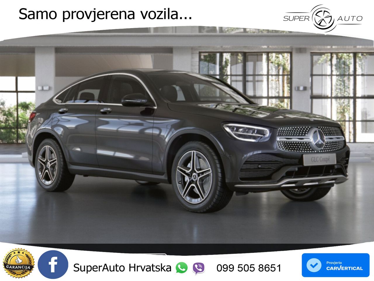 Mercedes GLC Coupe 400d (330 KS) 4MATIC 9G-TRONIC AMG LED+GR SJED+ACC