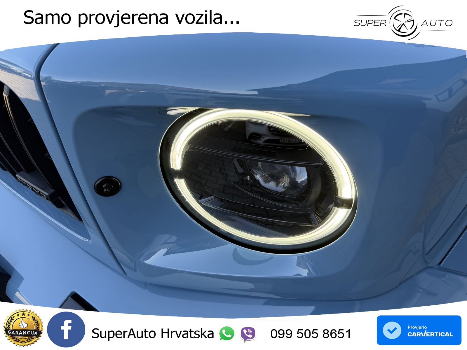 Mercedes AMG G 63 Long V8 (585 KS) 4MATIC 9G-TRONIC AMG SPEEDSHIFT TCT LED+GR SJED+ACC