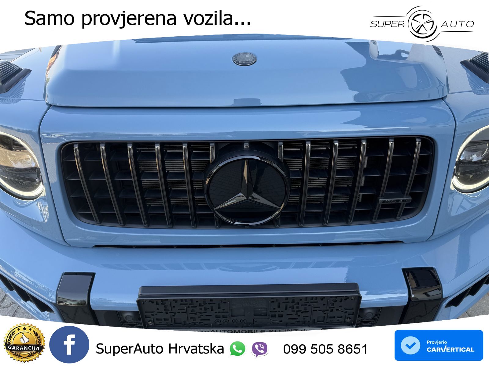 Mercedes AMG G 63 Long V8 (585 KS) 4MATIC 9G-TRONIC AMG SPEEDSHIFT TCT LED+GR SJED+ACC