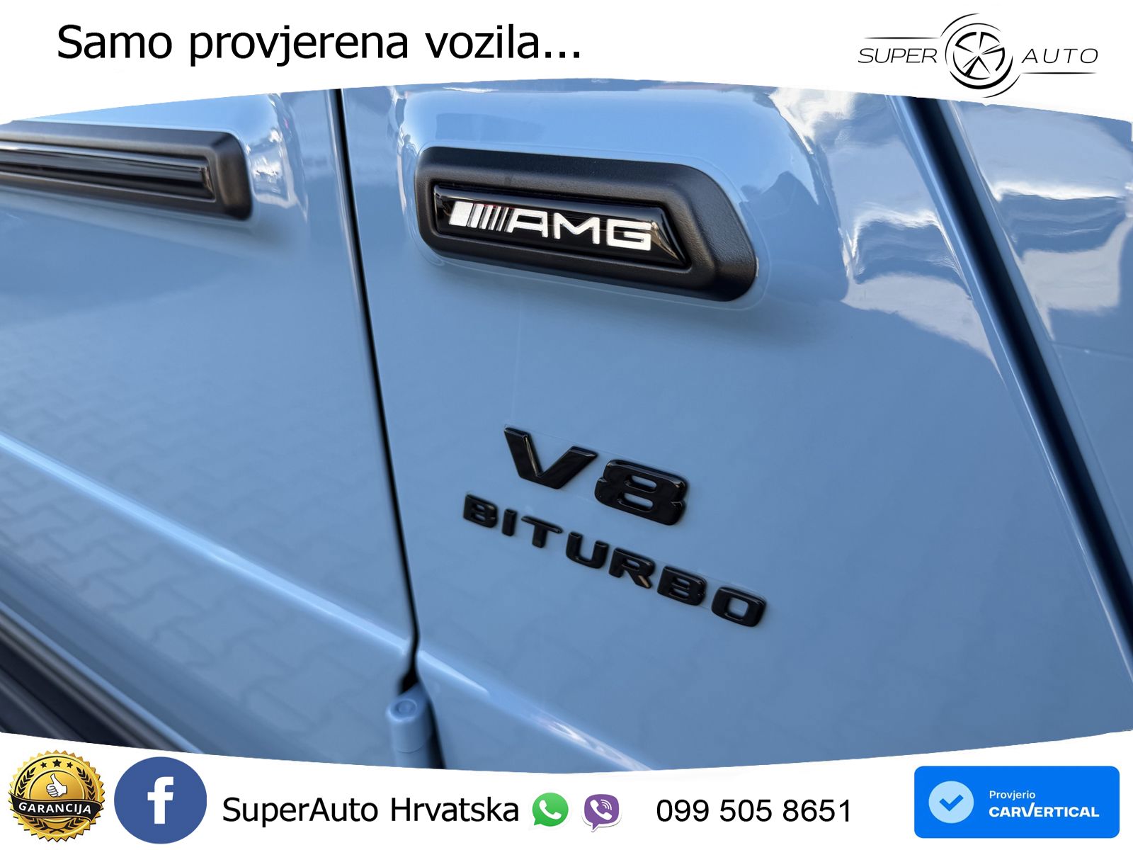 Mercedes AMG G 63 Long V8 (585 KS) 4MATIC 9G-TRONIC AMG SPEEDSHIFT TCT LED+GR SJED+ACC
