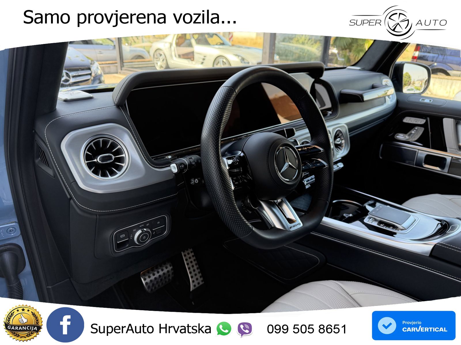 Mercedes AMG G 63 Long V8 (585 KS) 4MATIC 9G-TRONIC AMG SPEEDSHIFT TCT LED+GR SJED+ACC